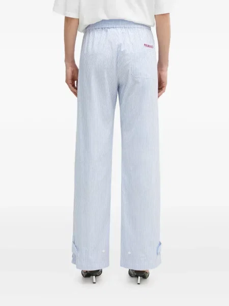 Pantaloni Fiorucci cu dungi albastru
