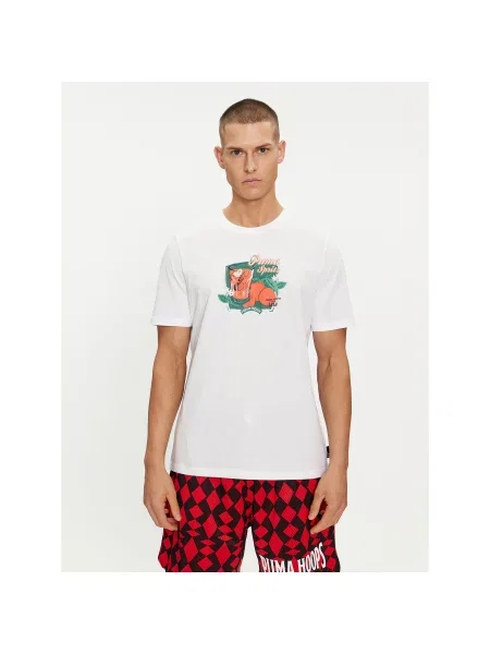 Puma T-shirt Graphics Spritz bijela