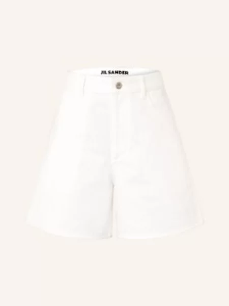 Jil Sander Szorty Jeansowe weiss