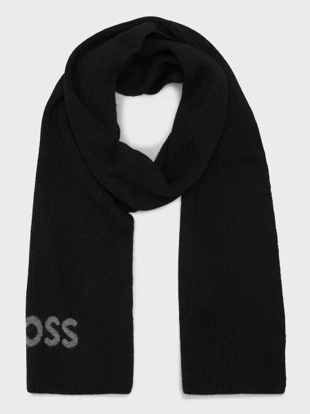 Шарф Boss черный