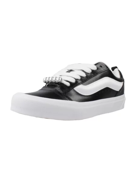 Sneakersy Vans skórzane czarne