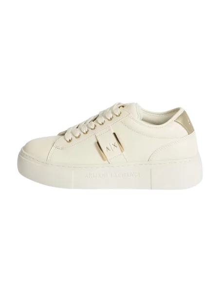 Sneakersy Armani Exchange białe