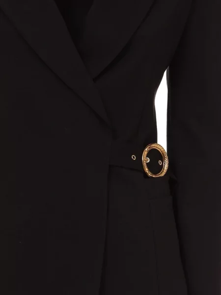 Kurtka Just Cavalli jednorzędowa czarna