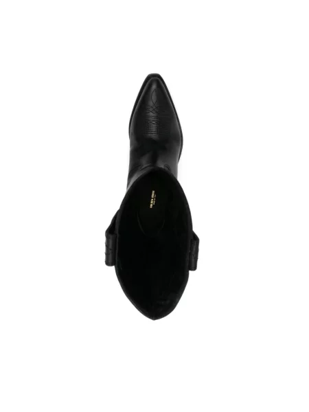 Botki Golden Goose skórzane czarne