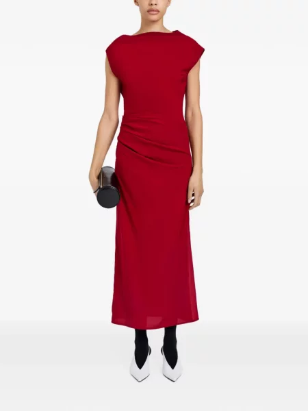 Midi šaty Proenza Schouler červená