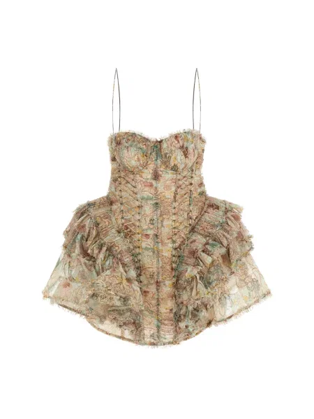 Mała mały sukienka mini Zimmermann garniturowa