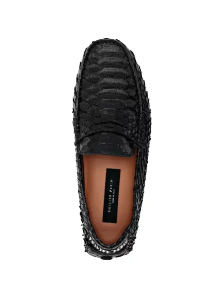 Pantofi loafer Philipp Plein din piele negru