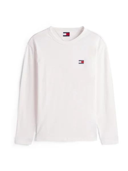Tommy Jeans Tricou bleumarin / roșu alb