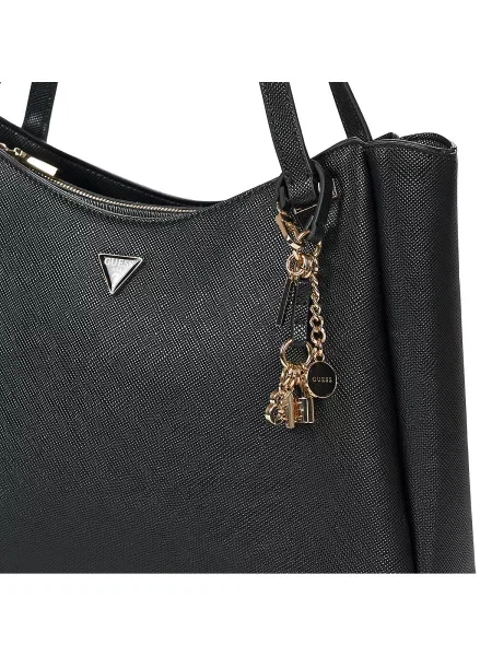 Guess kabelka typu shopper dámska z imitácie kože GILDA čierna