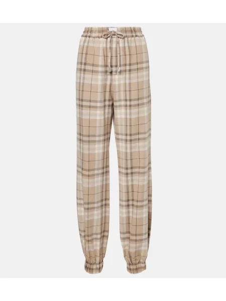 Pantaloni de trening The Attico bej