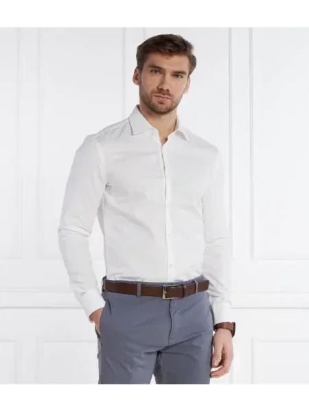 HUGO Cămașă Kenno alb