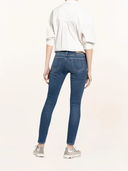 True Religion Skinny Džíny Halle dark blue modré