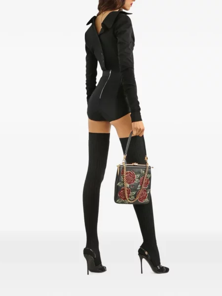 Bluză Dolce & Gabbana de lână negru