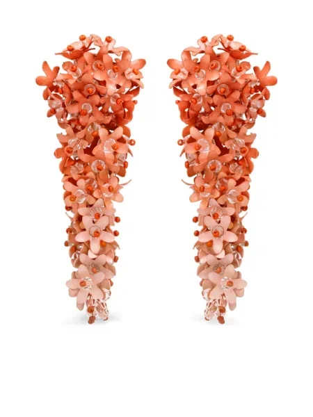 Cercei Oscar De La Renta portocaliu