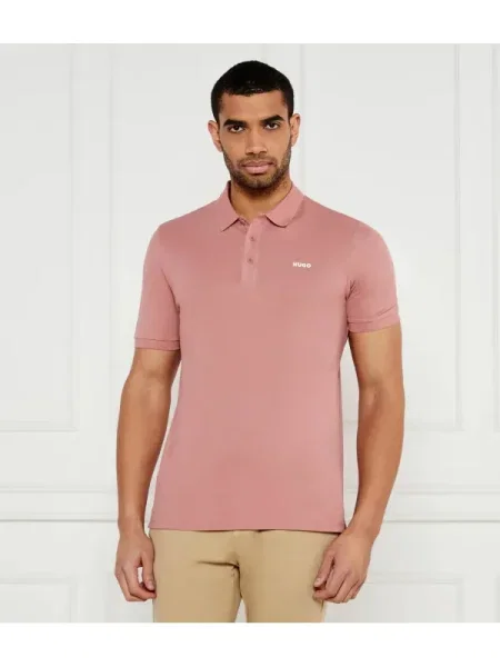 HUGO Tricou Polo roz