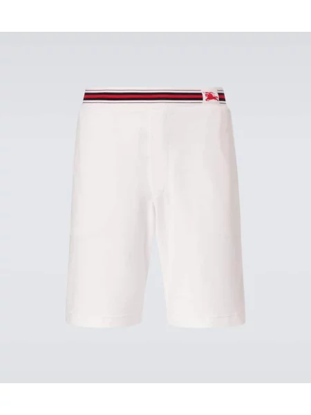 Pantaloni scurți Burberry alb