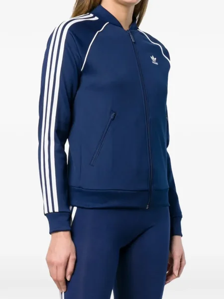 Чехли Adidas с връзки на райета с дантела черно