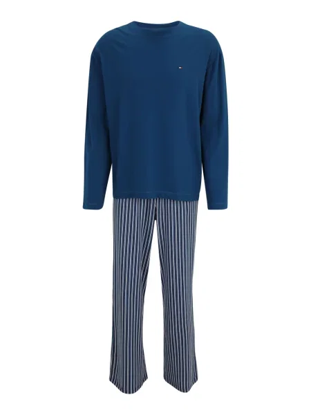 Pijamale Tommy Hilfiger albastru