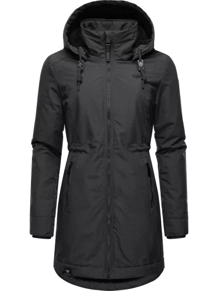 Ragwear Palton funcțională Dakkota metalic gri