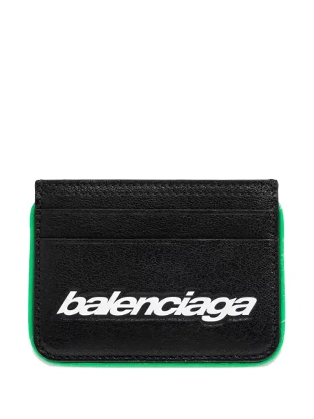 Portofel Balenciaga din piele negru