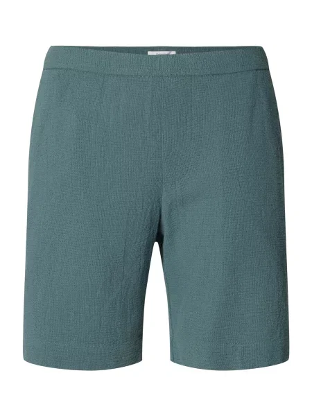 SELECTED Pantaloni SLHREGCAL smarald verde