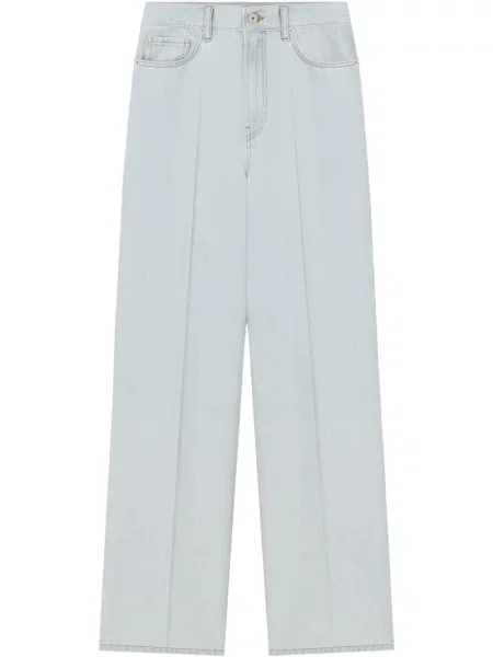 Proste jeansy áeron niebieskie