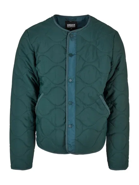Urban Classics Přechodná bunda tmavě zelená