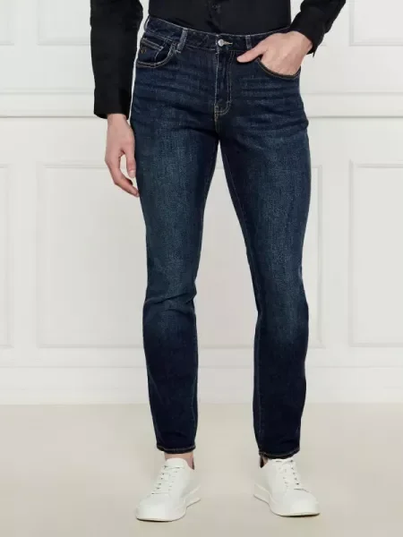 Armani Exchange Farmer | Skinny fit kék