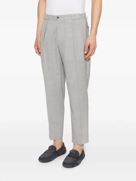 Pantaloni Briglia 1949 plisate gri