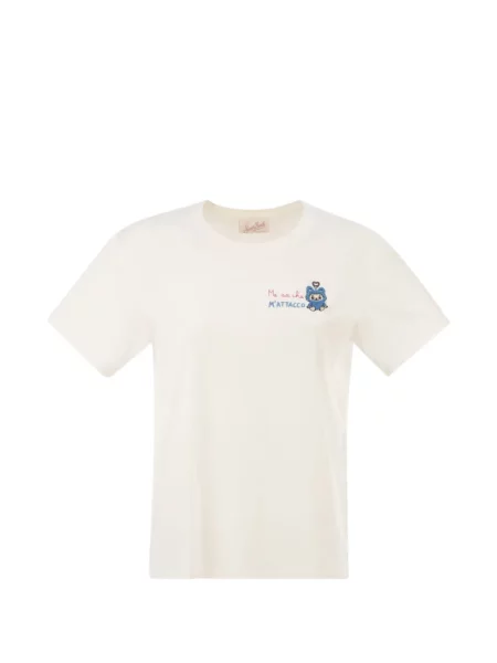 Tricou Mc2 Saint Barth cu broderie