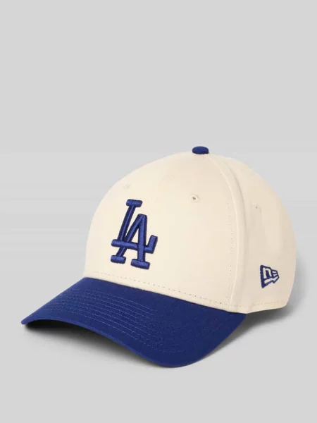 Czapka z daszkiem New Era z logo beżowa