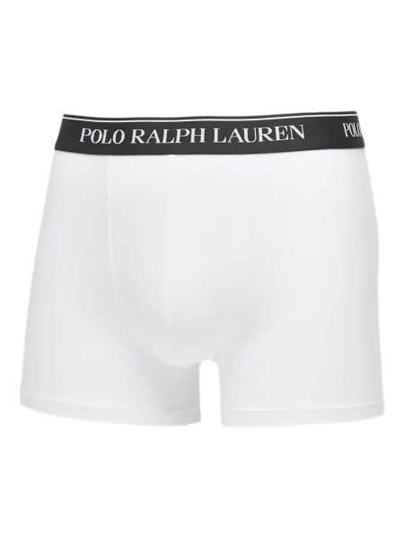 Боксерки Polo Ralph Lauren от рипсено кадифе бяло