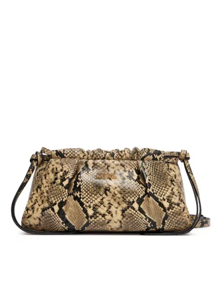Tommy Hilfiger torebka crossbody skórzana brązowa