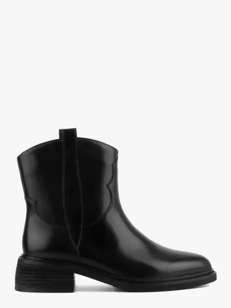 Кожаные ботинки Leberdes черные