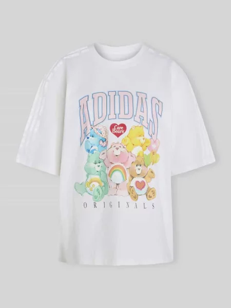 T-shirt adidas x Care Bears Oversized T-Shirt White XS biała