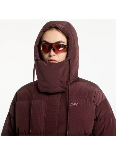 Kurtka puchowa New Balance Premium Puffer Jacket Cherry Leather L