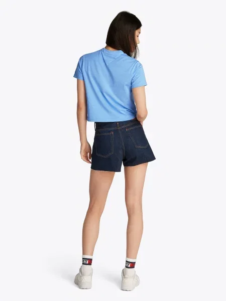 Tričko Tommy Jeans modrá