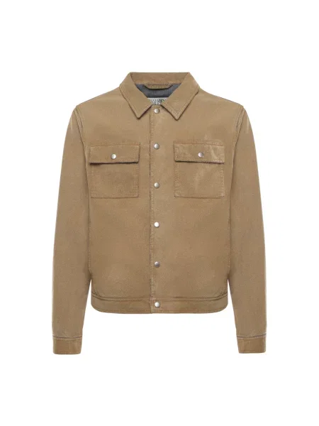 Lekka kurtka Mm6 Maison Margiela beżowa