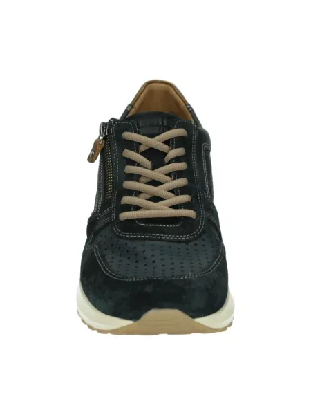 Sneakersy Mephisto zamszowe niebieskie