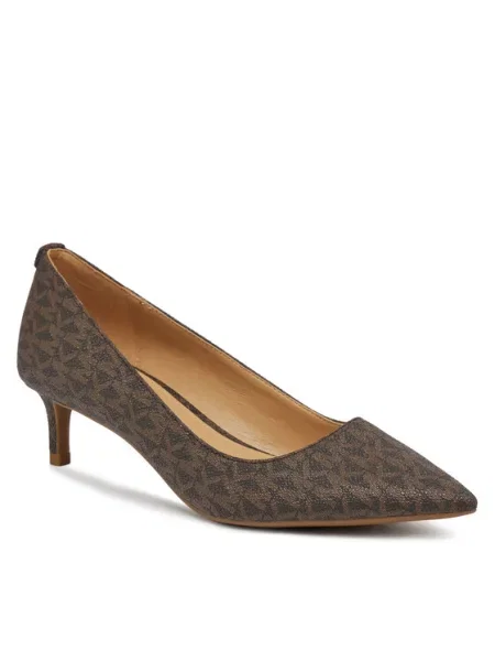 Pantofi cu subțire MICHAEL Michael Kors Alina Flex Kitten Pump maro
