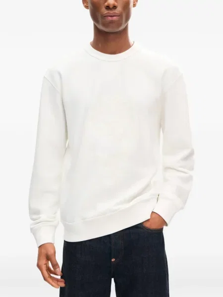 Hanorac Kenzo cu broderie alb
