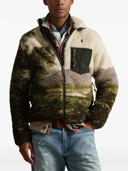 Ριγέ δερμάτινος κάλτσες Polo Ralph Lauren με κορδόνι μαύρο