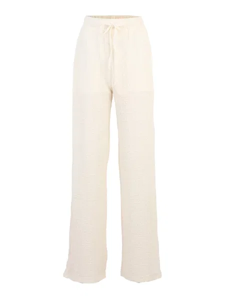 JDY Tall Pantaloni JDYTURBO murdar alb