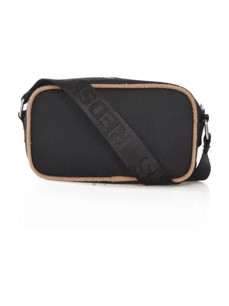 Torba crossbody Redskins skórzana czarna