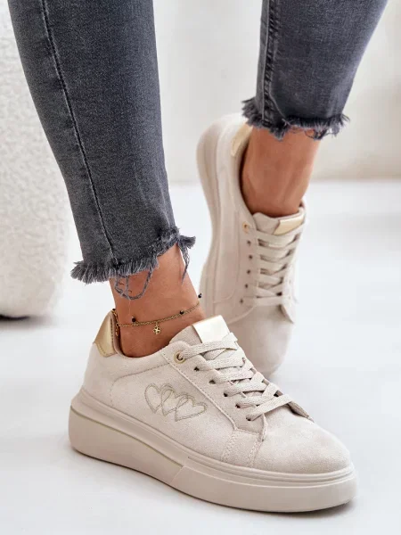 Sneakerși Big Star Shoes bej