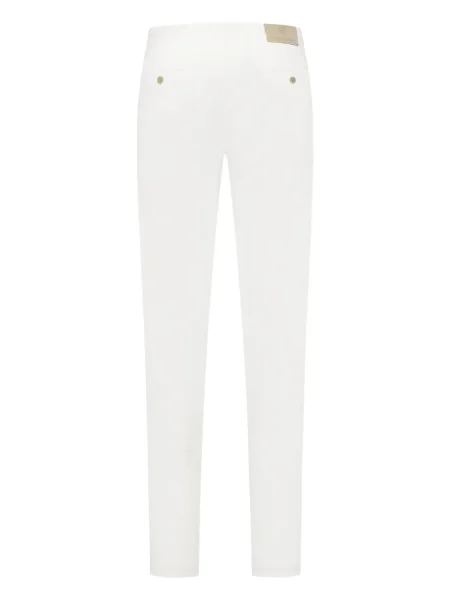 Pantaloni Richard J. Brown alb
