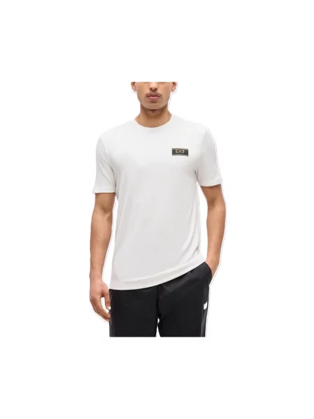 Emporio Armani Tričko Écru biela
