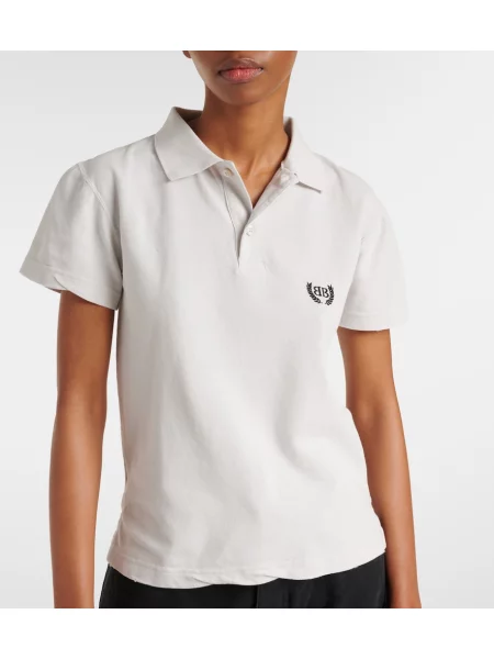 Polokošeľa Balenciaga biela