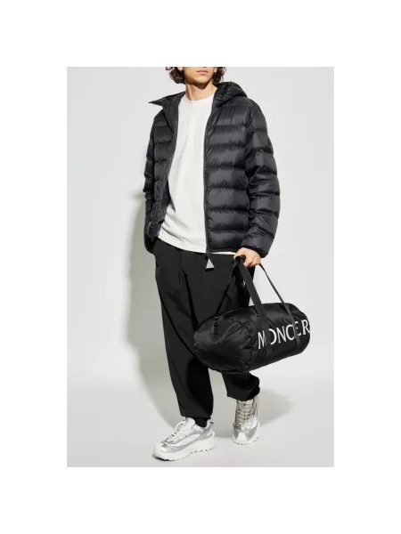 Spodnie dresowe Moncler z logo czarne
