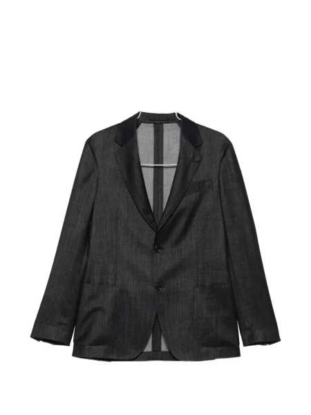 Costum Lardini cu model floral de costum negru